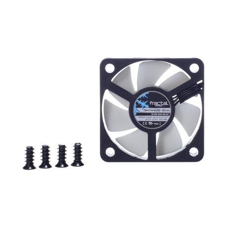 Fractal Design Silent Series R3 50mm Cooling Fan (White) — Being Shipped