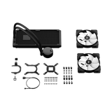 Fractal Design Lumen S28 RGB Aspect 14 RGB x2 AIO CPU Liquid/Water Cooler — Being Shipped