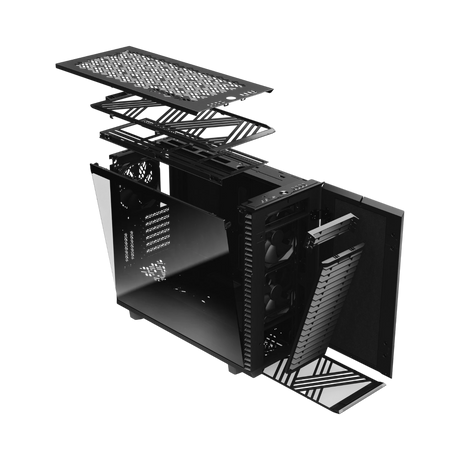 Fractal Design Define 7 Mid-Tower Case (Dark Window, Black) — Being Shipped