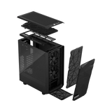 Fractal Design Meshify 2 Compact Mid-Tower Case (Black, Light Tinted Window) — Being Shipped