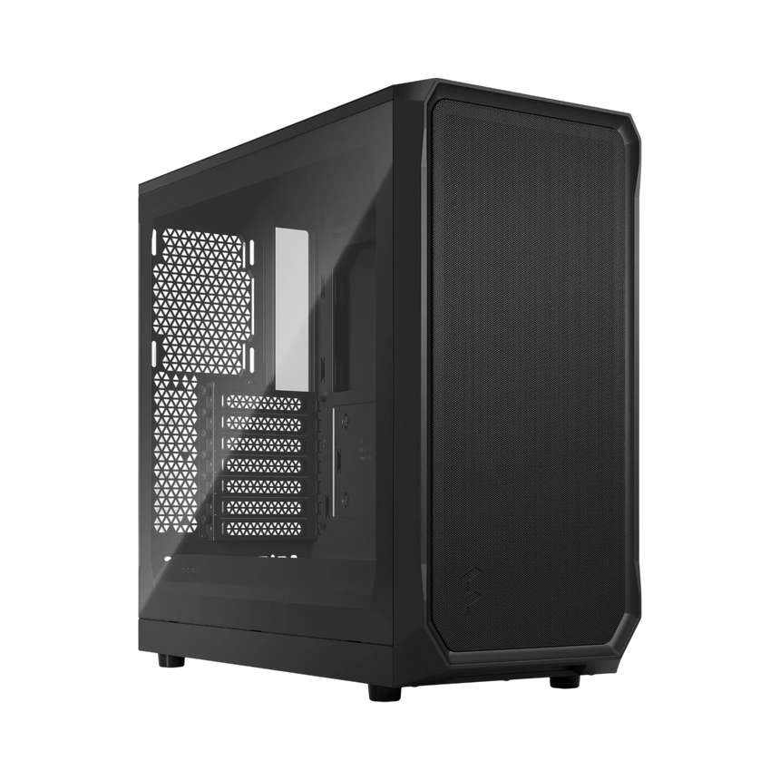Fractal Design Focus 2 Mid-Tower Case (Black, Tempered Glass Window) — Being Shipped