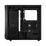 Fractal Design Focus 2 Mid-Tower Case (Black, Tempered Glass Window) — Being Shipped