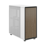 Fractal Design North Mid-Tower Case with Mesh Side Panel (Chalk White) — Being Shipped