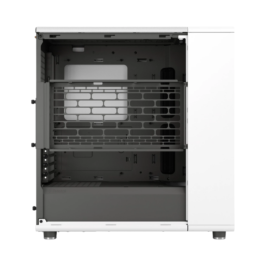 Fractal Design North Mid-Tower Case with Mesh Side Panel (Chalk White) — Being Shipped