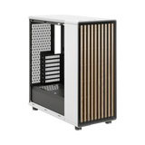 Fractal Design North Mid-Tower Case with Mesh Side Panel (Chalk White) — Being Shipped