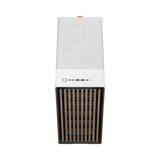 Fractal Design North Mid-Tower Case with Mesh Side Panel (Chalk White) — Being Shipped
