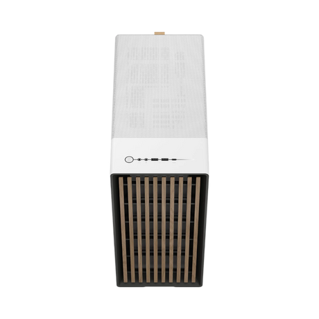 Fractal Design North Mid-Tower Case with Mesh Side Panel (Chalk White) — Being Shipped
