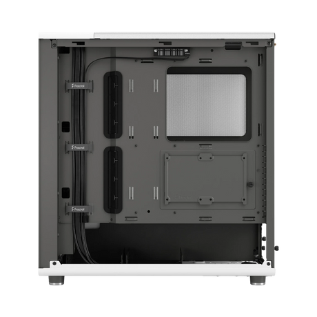 Fractal Design North Mid-Tower Case with Mesh Side Panel (Chalk White) — Being Shipped