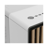 Fractal Design North Mid-Tower Case with Mesh Side Panel (Chalk White) — Being Shipped