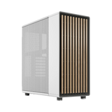 Fractal Design North Mid-Tower Case with Mesh Side Panel (Chalk White) — Being Shipped