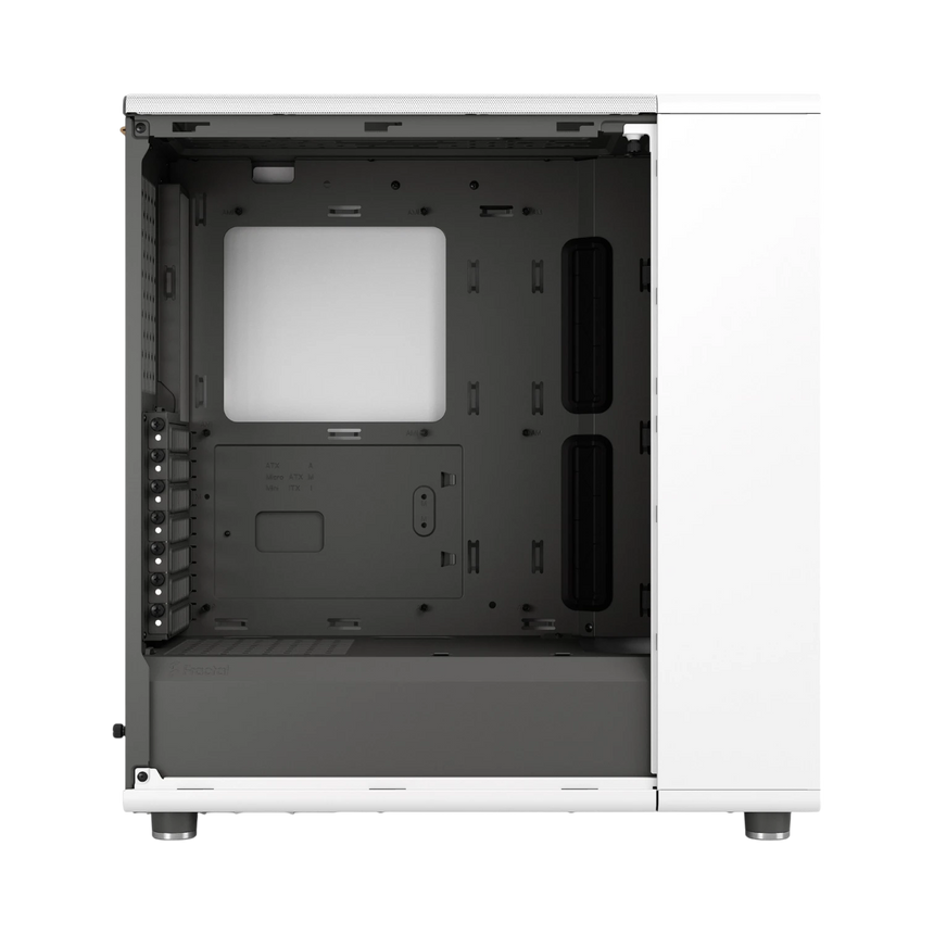 Fractal Design North Mid-Tower Case with Mesh Side Panel (Chalk White) — Being Shipped