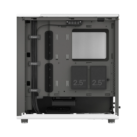 Fractal Design North Mid-Tower Case with Mesh Side Panel (Chalk White) — Being Shipped