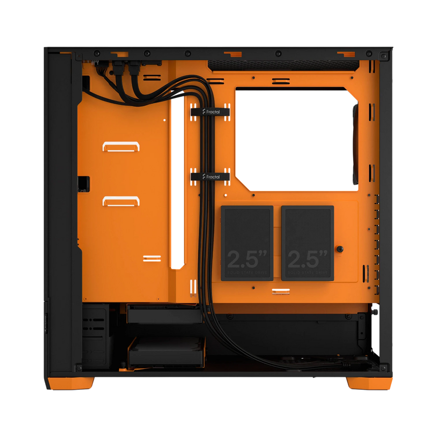 Fractal Design Pop Air RGB Mid-Tower Case (Orange Core) — Being Shipped