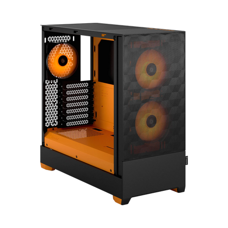 Fractal Design Pop Air RGB Mid-Tower Case (Orange Core) — Being Shipped