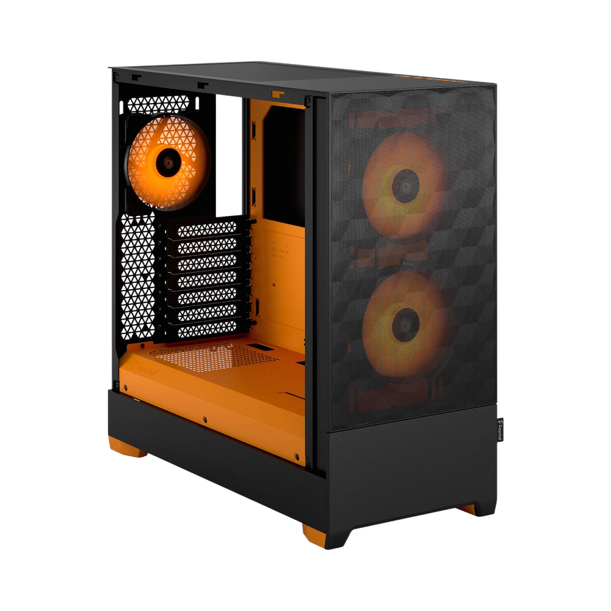 Fractal Design Pop Air RGB Mid-Tower Case (Orange Core) — Being Shipped