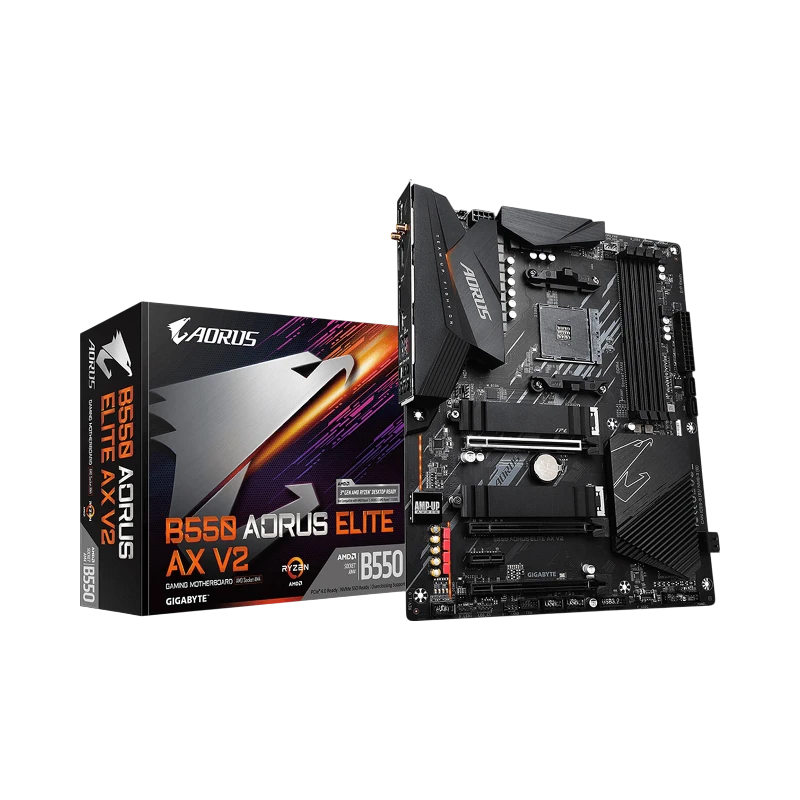 Gigabyte B550 AORUS Elite AX V2 Motherboard — Being Shipped