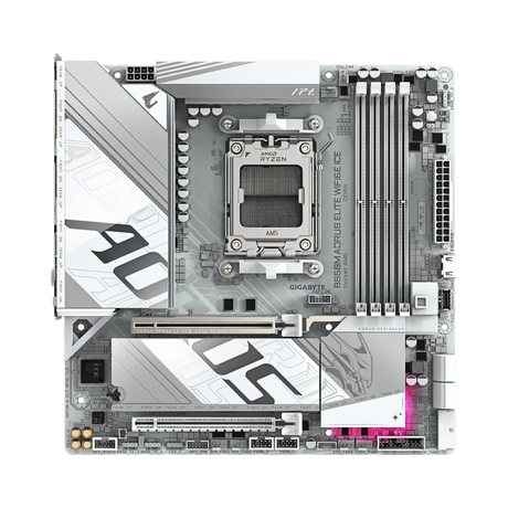Gigabyte B850M AORUS ELITE WIFI6E ICE AM5 Micro-ATX Motherboard — Being Shipped
