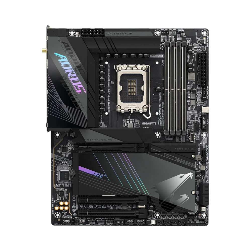 Gigabyte Z790 AORUS PRO X WIFI7 LGA1700 ATX Motherboard (Black) — Being Shipped