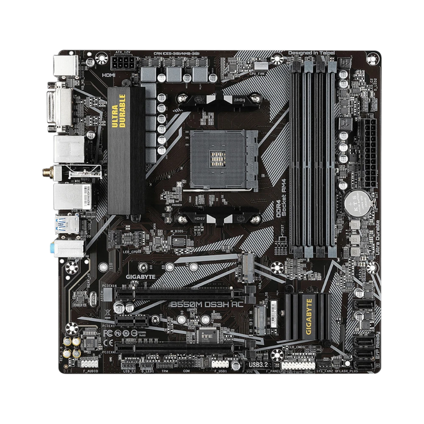 Gigabyte B550M DS3H AC AM4 Micro-ATX Motherboard — Being Shipped