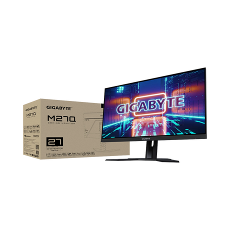 Gigabyte M27Q 27" 16:9 170Hz KVM FreeSync QHD HDR IPS Gaming Monitor — Being Shipped