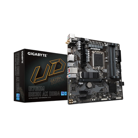Gigabyte B760M DS3H AX DDR4 LGA 1700 Micro-ATX Motherboard — Being Shipped
