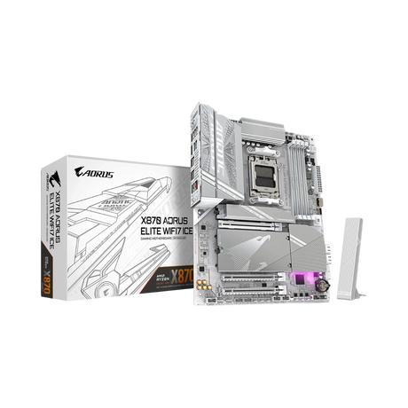 Gigabyte X870 AORUS ELITE WIFI7 ICE AM5 ATX Motherboard — Being Shipped