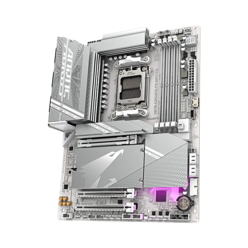 Gigabyte X870 AORUS ELITE WIFI7 ICE AM5 ATX Motherboard — Being Shipped