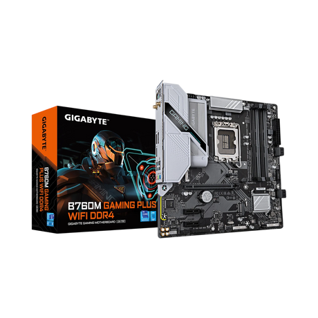 Gigabyte B760M GAMING PLUS WIFI DDR4 LGA 1700 Micro-ATX Motherboard — Being Shipped