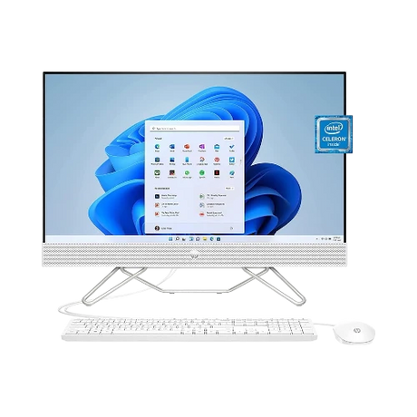 HP 24-cb0010 23.8" All-in-One Desktop Computer, Intel Celeron J4025, 8GB RAM, 256GB SSD — Being Shipped