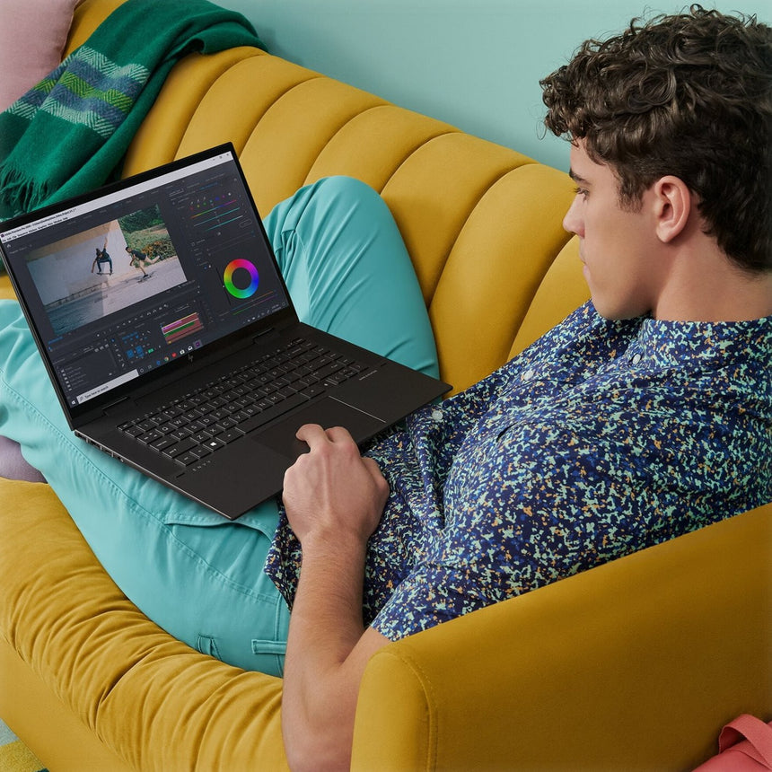 HP ENVY 15.6" 2-in-1 Touchscreen Laptop, AMD Ryzen 5 5500, 8GB RAM, 256GB SSD — Being Shipped