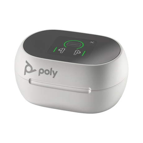 Poly Voyager Free 60+ UC Earbuds (White Sand) — Being Shipped