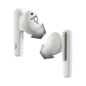 Poly Voyager Free 60+ UC Earbuds (White Sand) — Being Shipped
