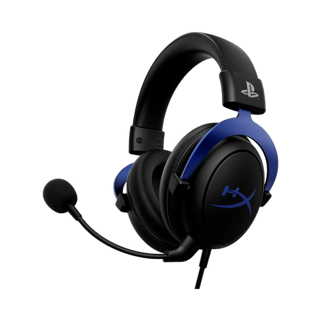 HyperX Cloud Stereo Gaming Headset for PlayStation 4 & 5 (Black/Blue) — Being Shipped