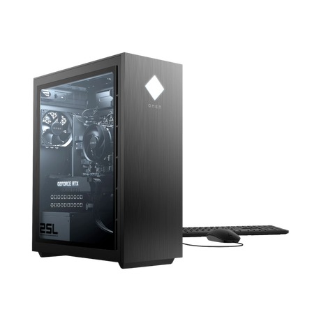 HP OMEN 25L Gaming Desktop Computer, Intel Core i7-10700, NVIDIA RTX 2060 SUPER, 16GB RAM, 512GB SSD + 1TB HDD — Being Shipped