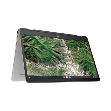 HP 14a-ca0040nr x360 14" 2-in-1 Chromebook, Intel Celeron N4020, 4GB DDR4 RAM, 32GB eMMC — Being Shipped