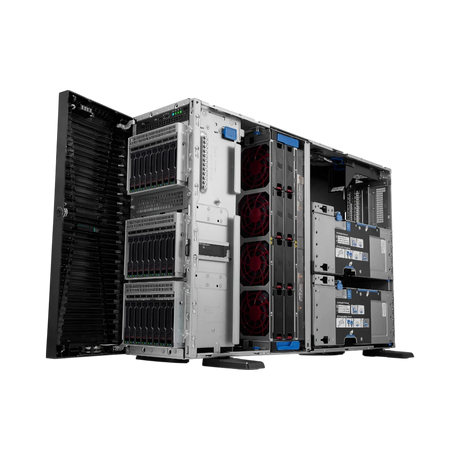 HPE ProLiant ML350 Gen11 5416S 2.0GHz 16c 1P 2x32GB-R 8SFF MR408i-o 2x480GB SSD 2x800W PS NA Server — Being Shipped