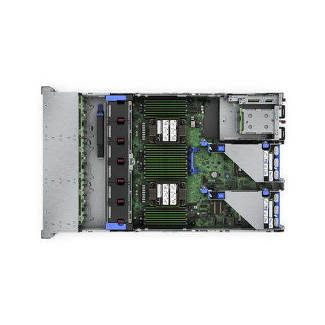 HPE ProLiant DL380 Gen11 4410Y 2.0GHz 12-core 1P 32GB-R MR408i-o NC 8SFF 800W PS Server — Being Shipped