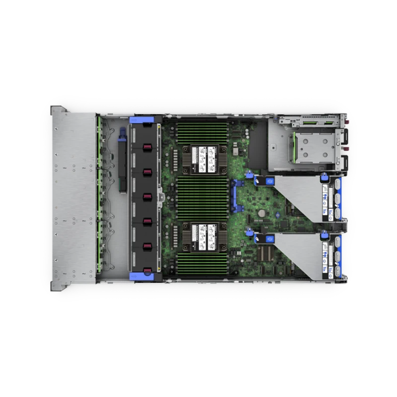 HPE ProLiant DL380 Gen11 4410Y 2.0GHz 12-core 1P 32GB-R MR408i-o NC 8SFF 800W PS Server — Being Shipped