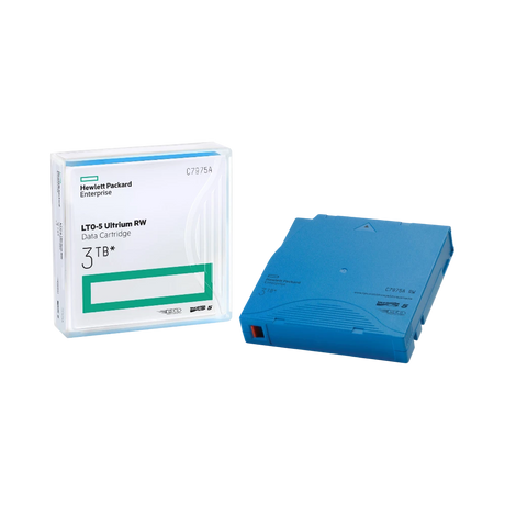 HPE 3TB LTO-5 Ultrium RW Data Cartridge (Light Blue) — Being Shipped