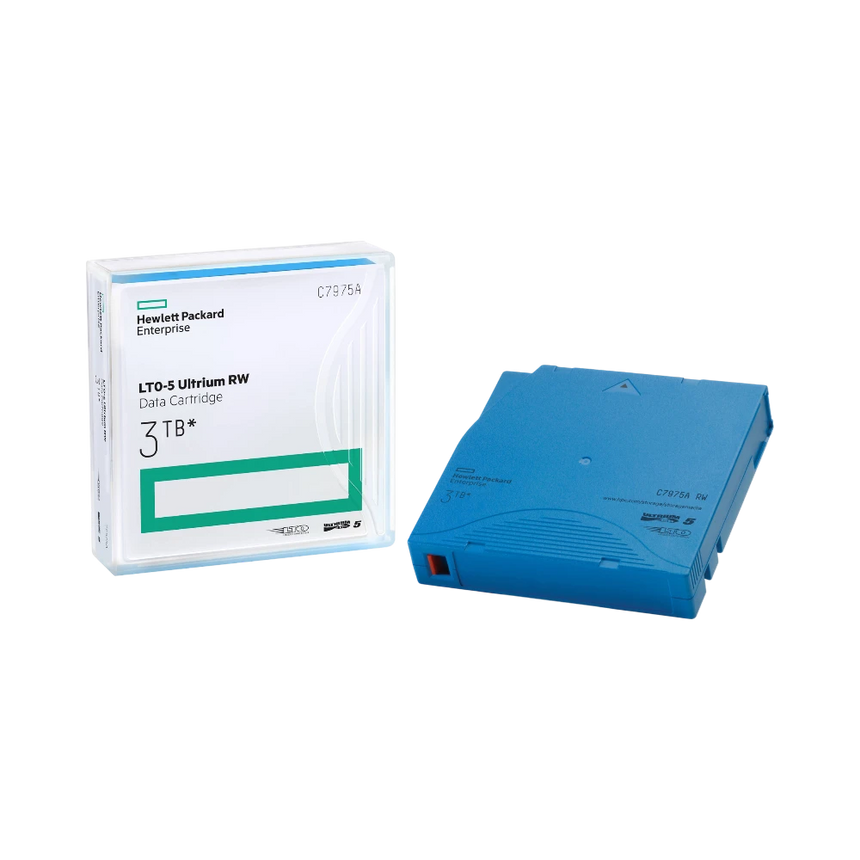 HPE 3TB LTO-5 Ultrium RW Data Cartridge (Light Blue) — Being Shipped