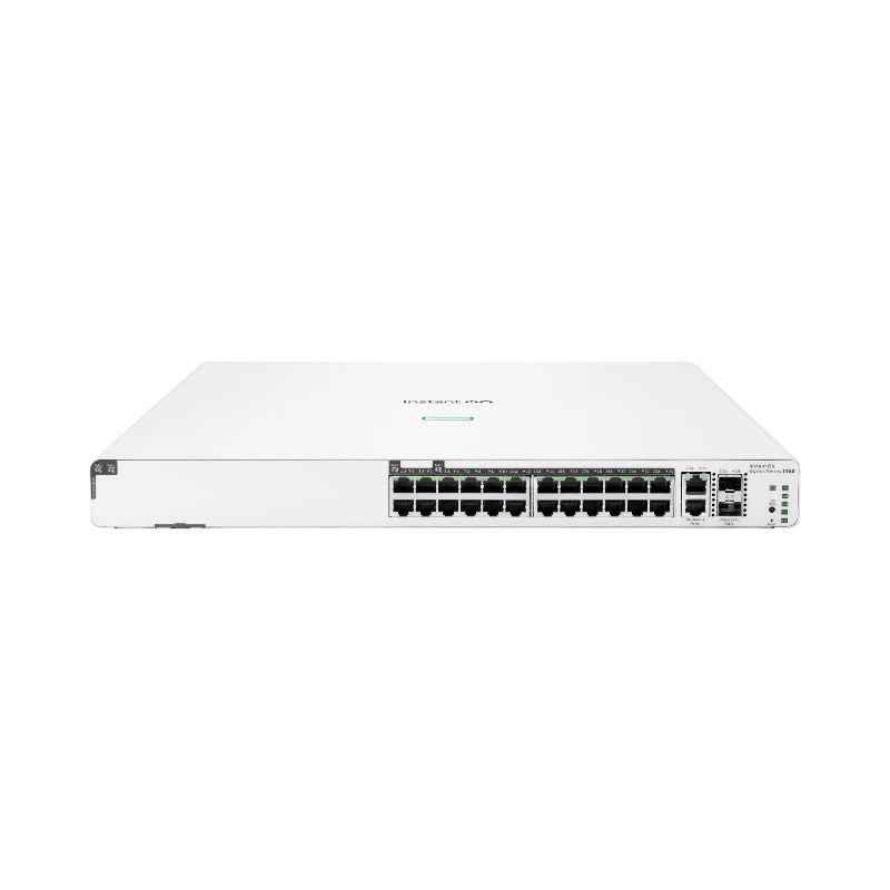 HPE Networking Instant On 1960 24G 2XGT 24-Port Gigabit PoE++ Compliant Managed Network Switch with SFP+ — Being Shipped