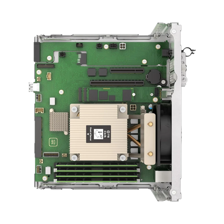 HPE ProLiant MicroServer Gen11 G7400 2c 16GB-U 4LFF-NHP 1TB HDD 180W Ext PS NA Cmp Module Server — Being Shipped