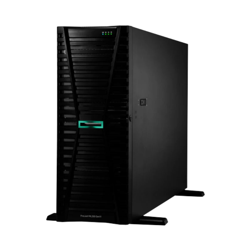 HPE ProLiant ML350 Gen11 4416+ 2.0GHz 20-core 1P 32GB-R MR408i-o 8SFF 800W RPS Server — Being Shipped
