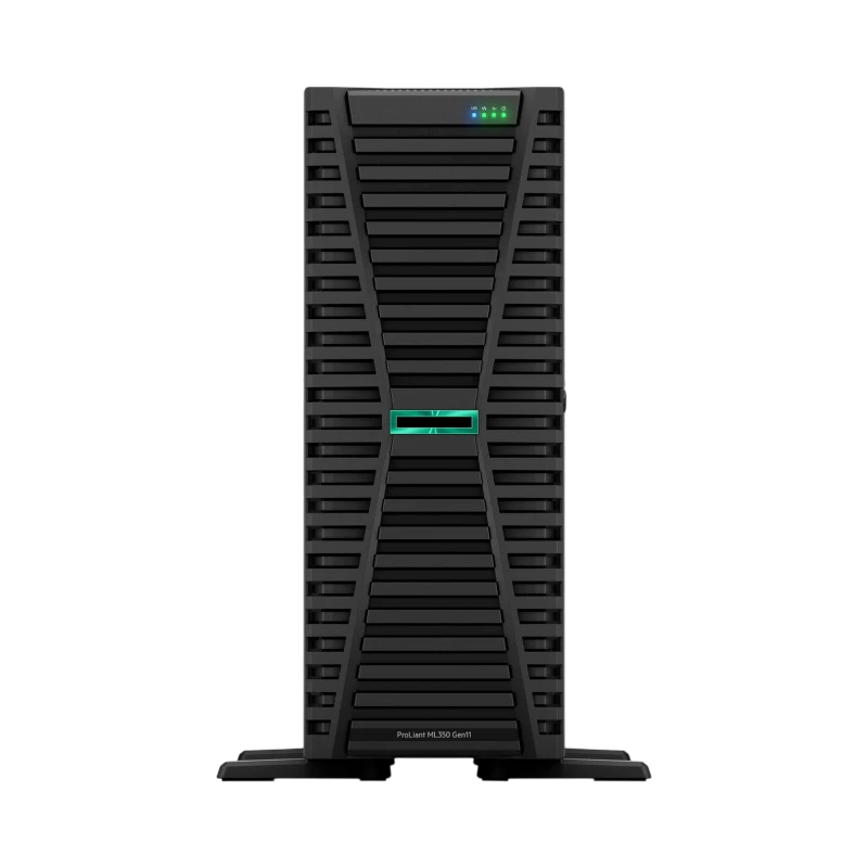 HPE ProLiant ML350 Gen11 4416+ 2.0GHz 20-core 1P 32GB-R MR408i-o 8SFF 800W RPS Server — Being Shipped