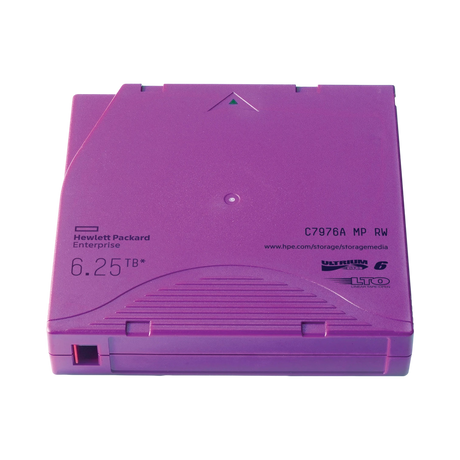 HPE 6.25TB LTO-6 Ultrium WORM MP Data Cartridge — Being Shipped