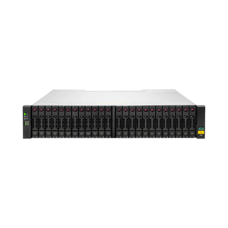 HPE MSA 1060 10GBASE-T iSCSI SFF Storage HPE MSA 1060 Small Form Factor chassis with (2) 2-port 10GBaseT iSCSI Controllers — Being Shipped