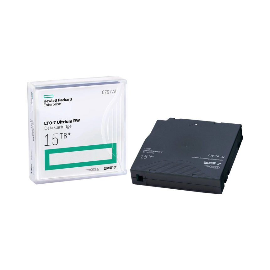 HPE 15TB LTO-7 Ultrium RW Data Cartridge — Being Shipped