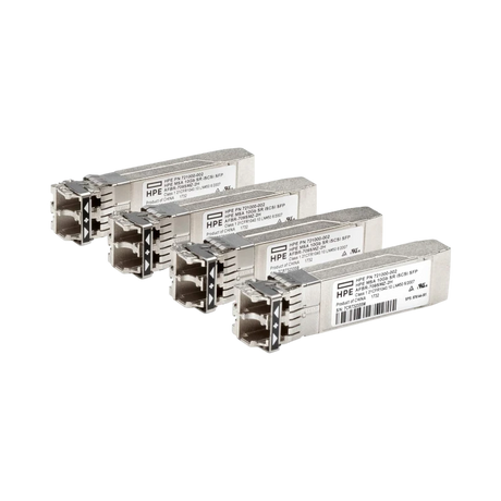 HPE MSA 10Gb Short Range iSCSI SFP+ 4-pack Transceiver — Being Shipped