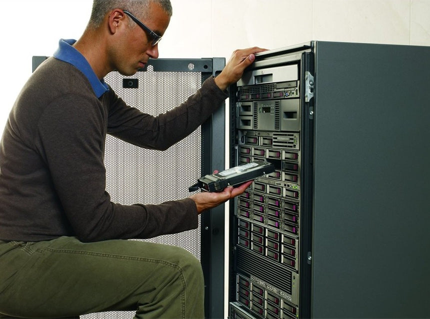 HPE StoreEver MSL2024 0-drive Tape Library — Being Shipped