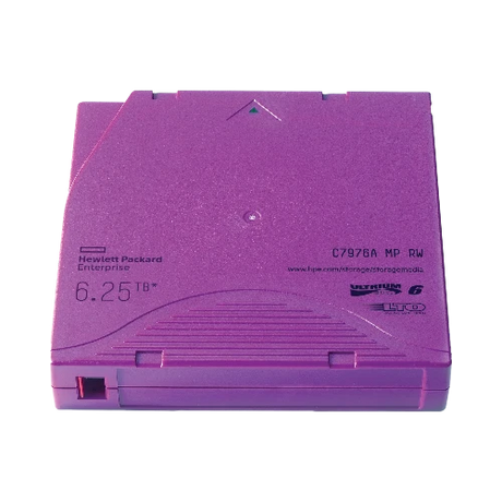 HPE 6.25TB LTO-6 Ultrium RW Data Cartridge (Purple) — Being Shipped